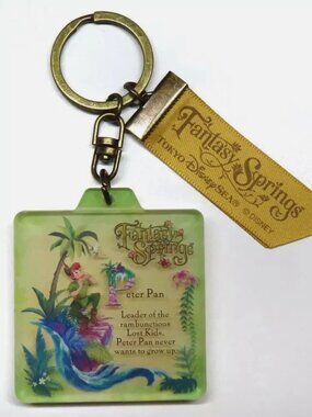 Tokyo Disney Fantasy Springs Peter Pan Keychain